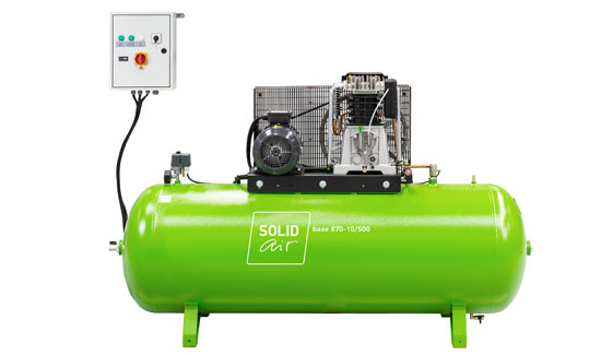 BOGE Kompressor Solidbase 680-15 ST für PKW u SOLIDair LKW-Werkstatt 